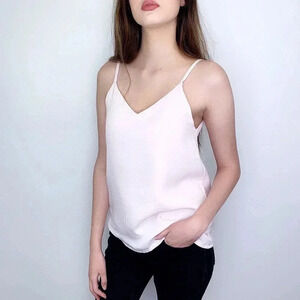 Cami & Tank Sandy Lux V-Neck Spaghetti Strap Cami Pink